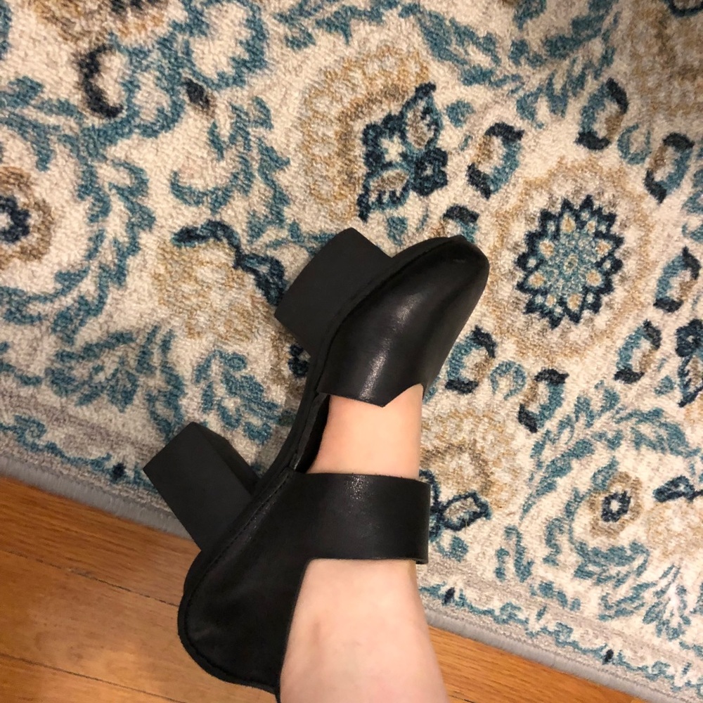 TRIPPEN funky rare leather platform sandals SIZE 6